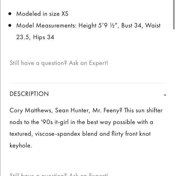 NEW • L*Space • Topanga Cream Ribbed Mini Dress Lg - Picture 5 of 7